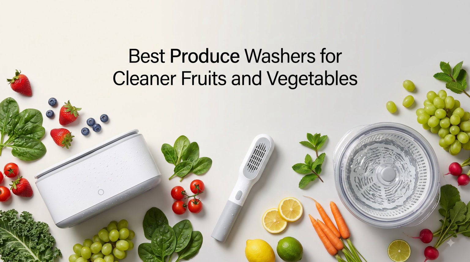 Best Produce Washers for Cleaner Fruits and Vegetables