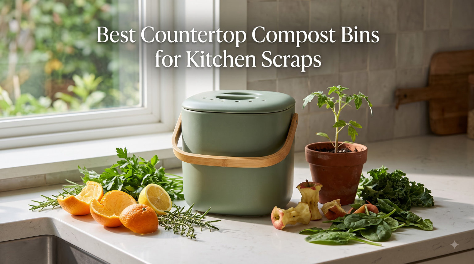 Best Countertop Compost Bins for Kitchen Scraps