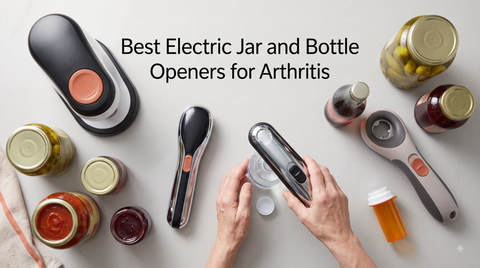 Best Electric Jar and Bottle Openers for Arthritis