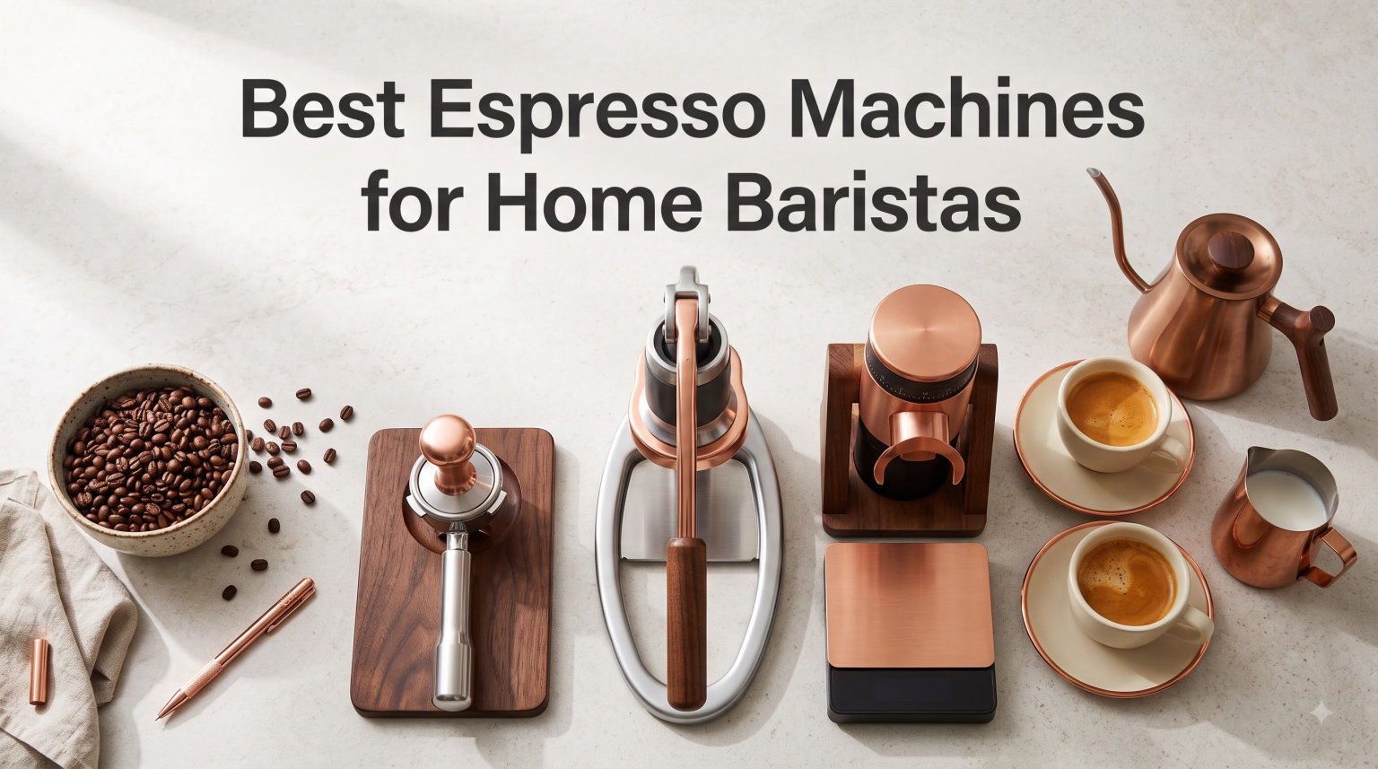 Best Espresso Machines for Home Baristas