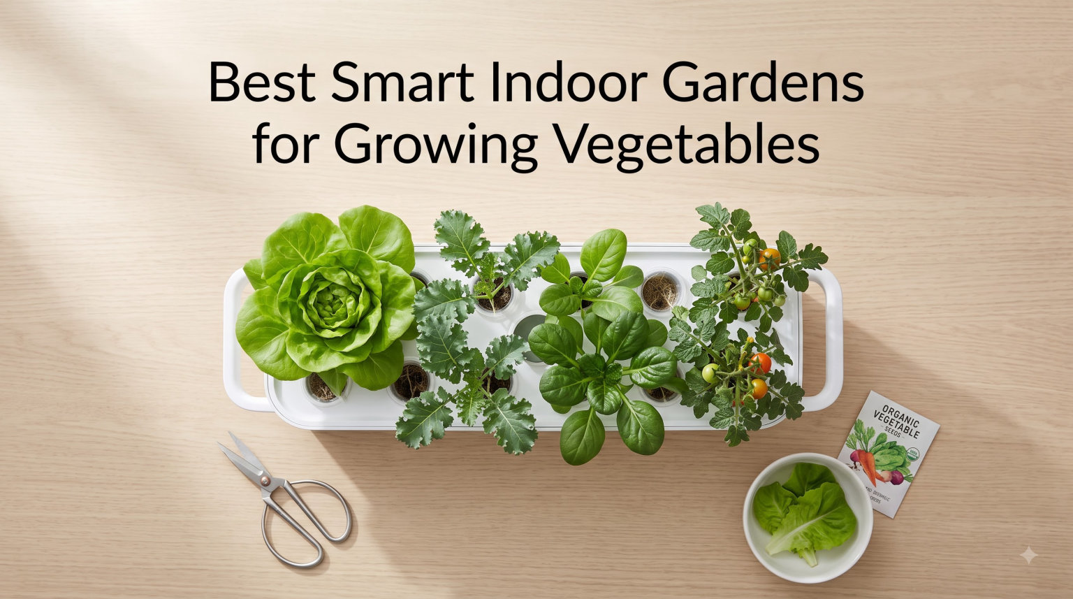 Best Smart Indoor Gardens for Growing Vegetables