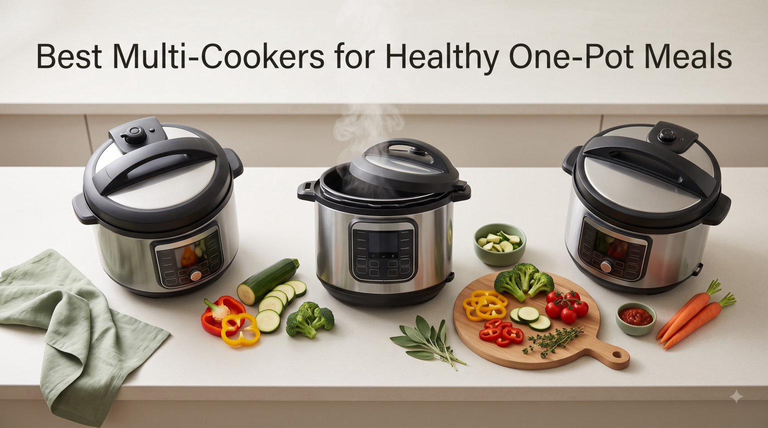 Best Multi-Cookers for Healthy One-Pot Meals