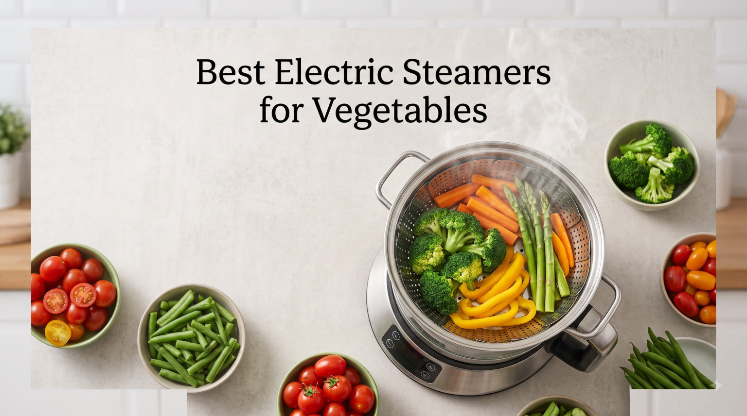 Best Electric Steamers for Vegetables