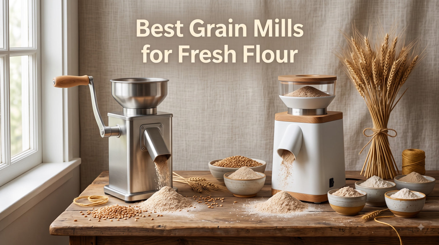 Best Grain Mills for Fresh Flour