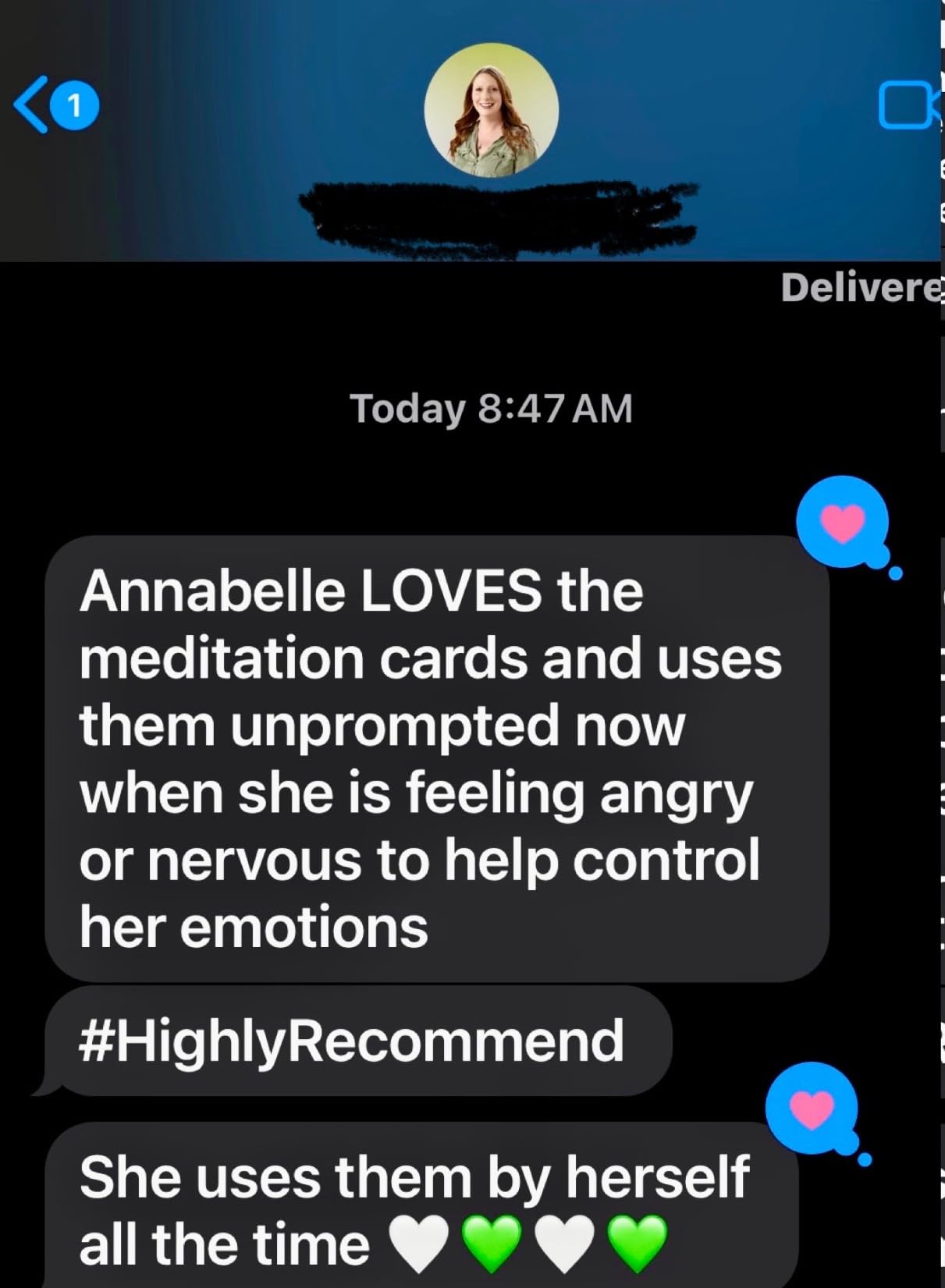 Imagine Meditation Kit for Kids - Award-Winning Mindfulness kit of XL Cards with Calming Guided Meditations for Empowerment, Focus and Relaxation. Great for Parents, Teachers and Therapists. customer photo 2