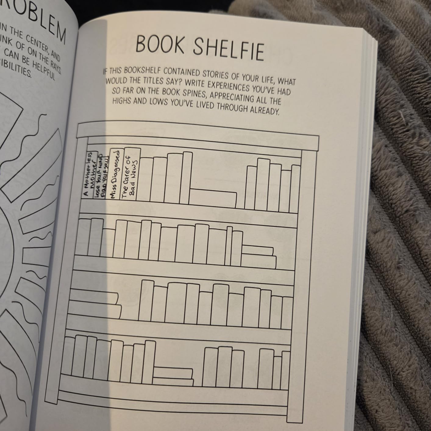 Out of Your Mind: A Journal and Coloring Book to Distract Your Anxious Mind (Anxiety Journaling and Coloring Series) customer photo 2