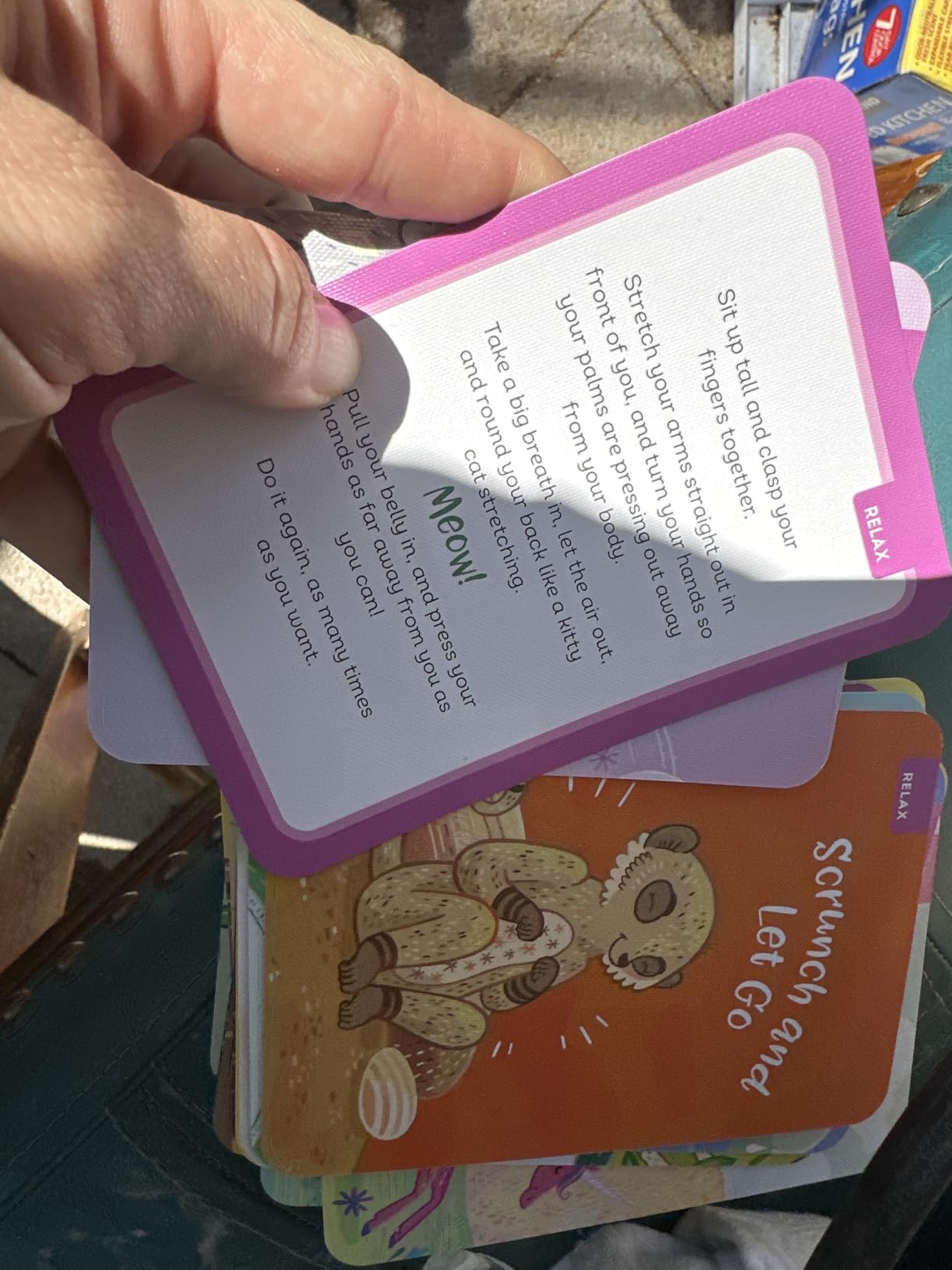 Breathe Like a Bear Mindfulness Cards: 50 Mindful Activities for Kids (Big Cards for Little Hands) customer photo 2