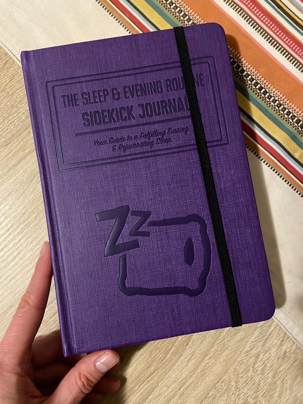 Habit Nest Sleep & Evening Routine Sidekick Journal - A journal that coaches you through maximizing sleep quality & building a nightly routine that improves your quality of life. customer photo 1