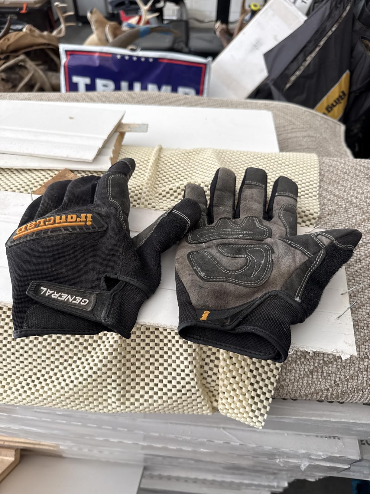 Ironclad General Utility Work Gloves GUG, All-Purpose, Performance Fit, Durable, Machine Washable (1 Pair) Black customer photo 2