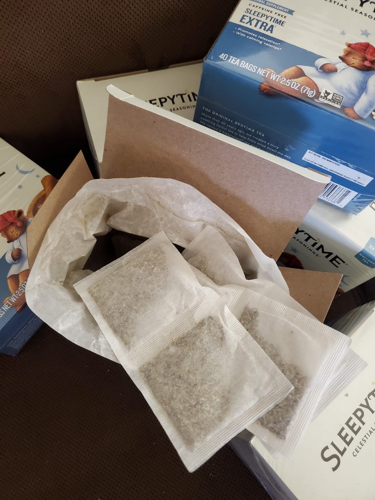 Celestial Seasonings Sleepytime Extra Herbal Tea, 20 Tea Bags Box customer photo 1