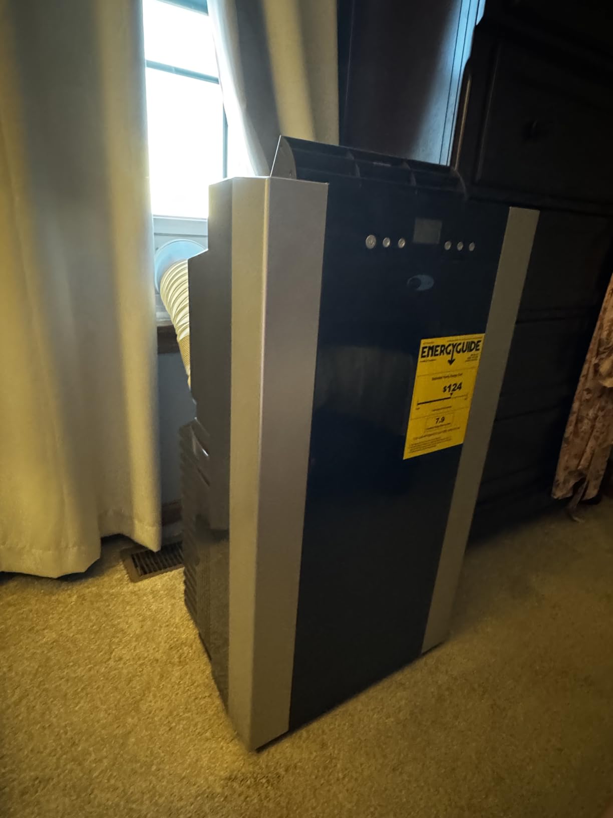 Whynter Portable Air Conditioner 14,000 BTU Dual Hose 500 Sq Ft ARC-14S | Built In Dehumidifier with Auto Drain, Cool, Dehumidify and Fan Modes, Cools and Dehumidifies Rooms with Easy Setup customer photo 1