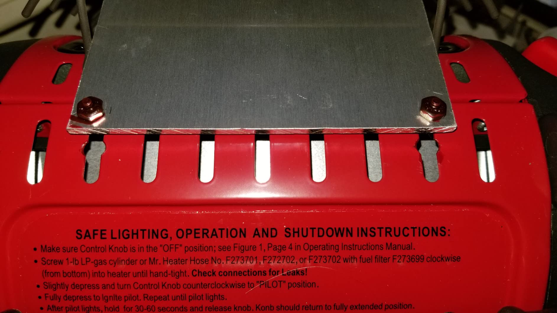 Mr. Heater 9,000 BTU Portable Buddy Radiant Propane Heater customer photo 1