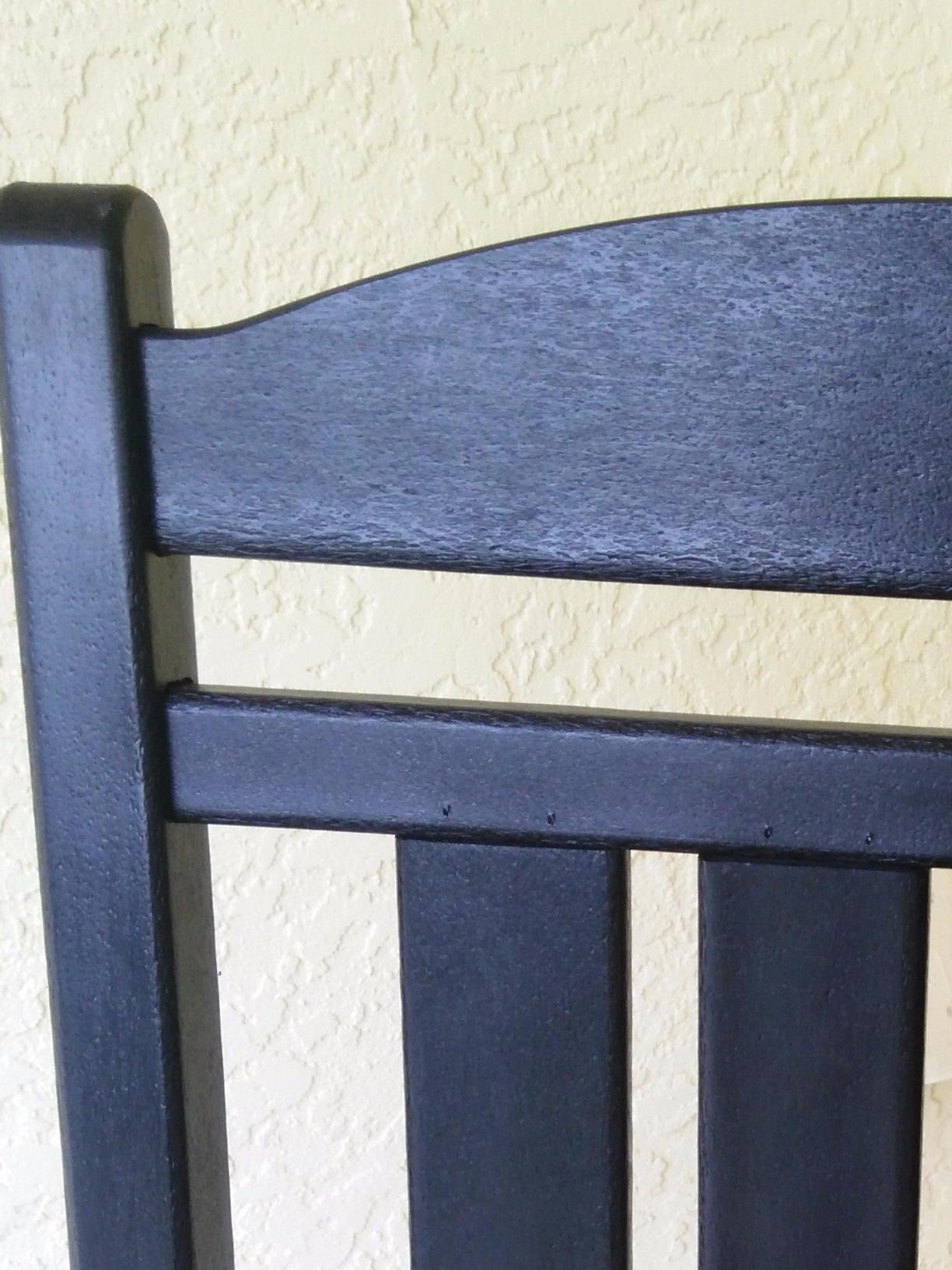 POLYWOOD Presidential Rocking Chair in Black, All-Weather HDPE Outdoor Patio Furniture customer photo 1