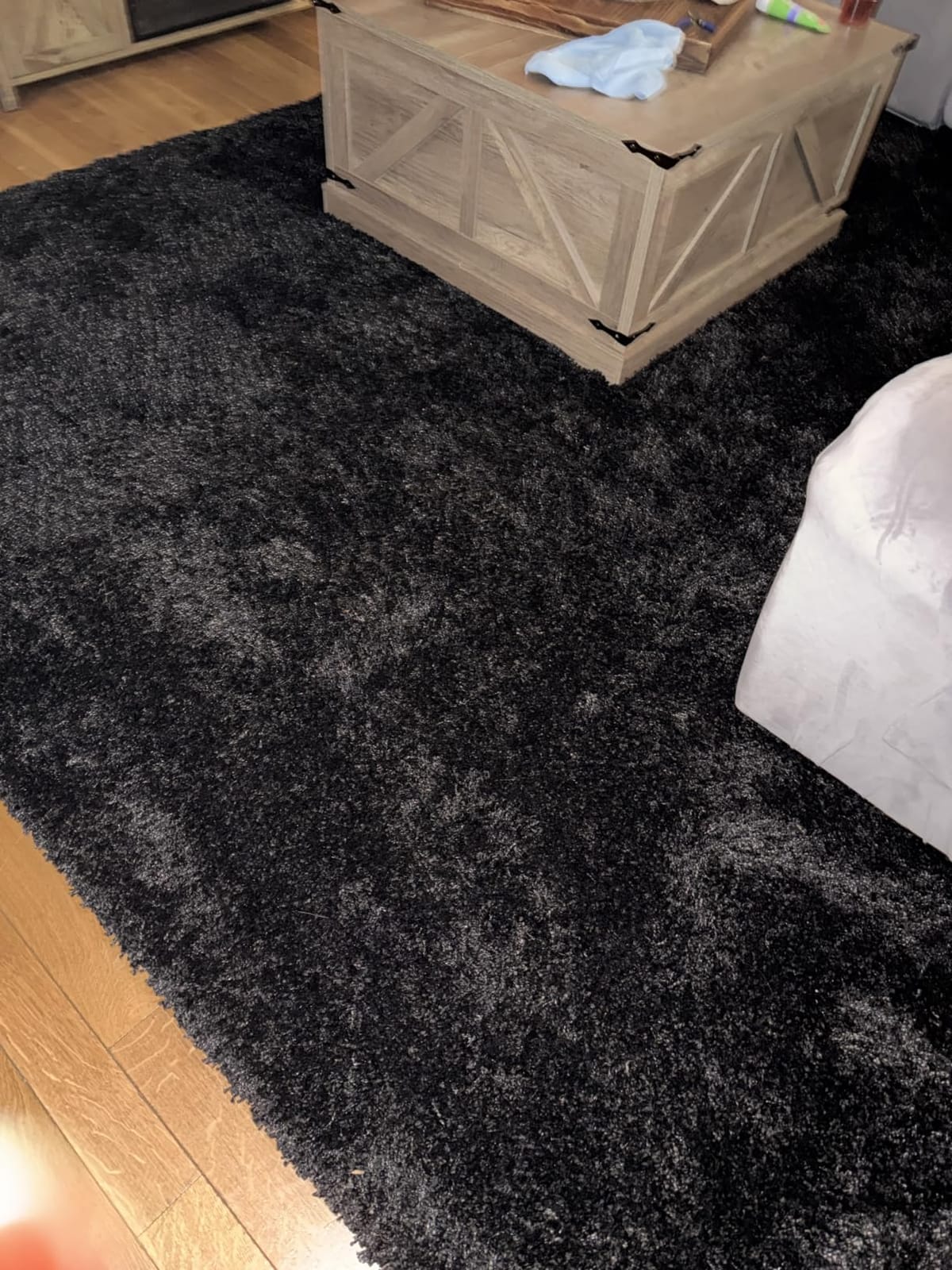 SAFAVIEH California Shag Collection Area Rug - 5'3' x 7'6', Beige, Non-Shedding & Easy to Clean, Ultra Plush Thick Pile, Ideal for Living Room, Bedroom, Dining Space (SG151-1313) customer photo 2