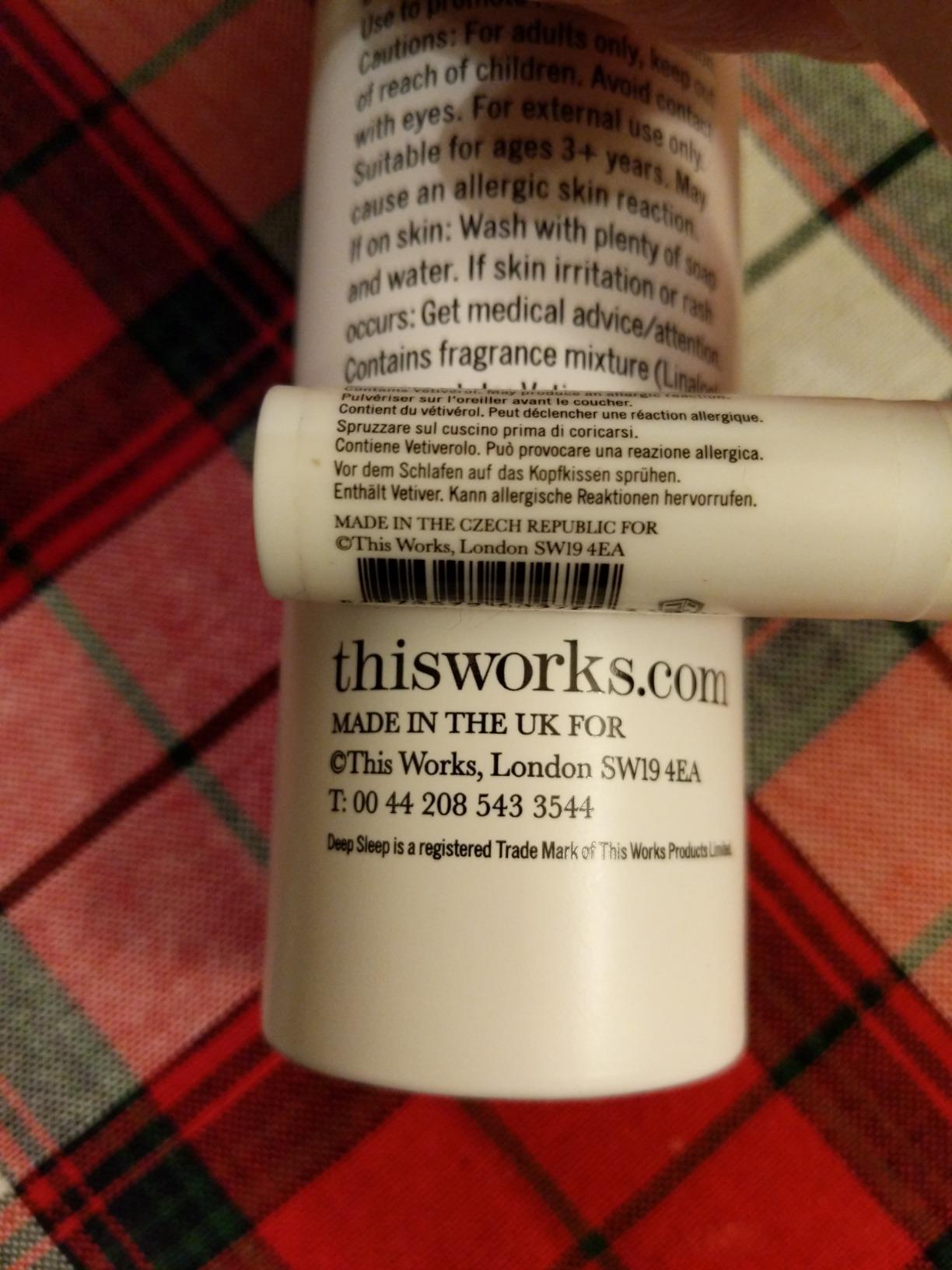 This Works Deep Sleep Pillow Spray with Lavender, Vetivert & Chamomile - Natural Aromatherapy Sleep Mist for Bedtime Relaxation, 75ml / 2.5 fl oz customer photo 2