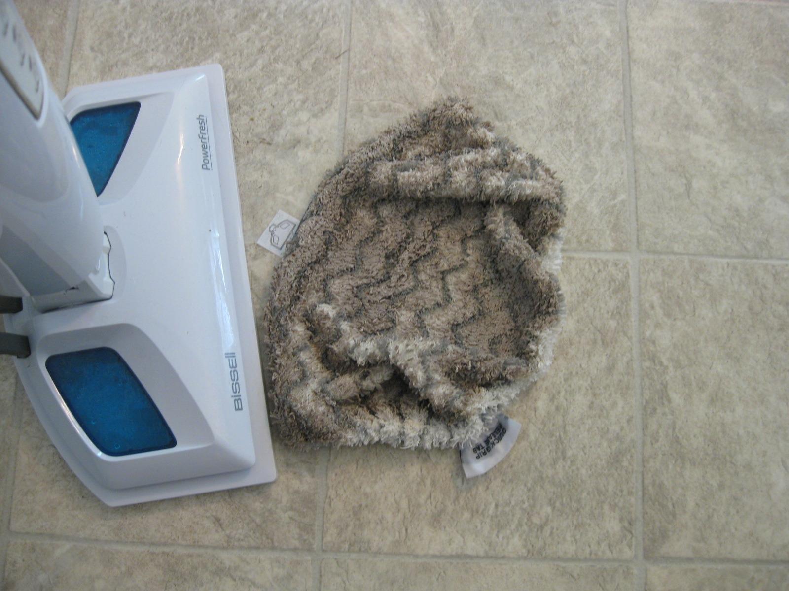 BISSELL Steam Mop 1940A PowerFresh Floor Steam Cleaner for Hard Wood & Tile with Natural Sanitization, Easy Scrubber, Variable Steam, 12” Cleaning Path customer photo 2