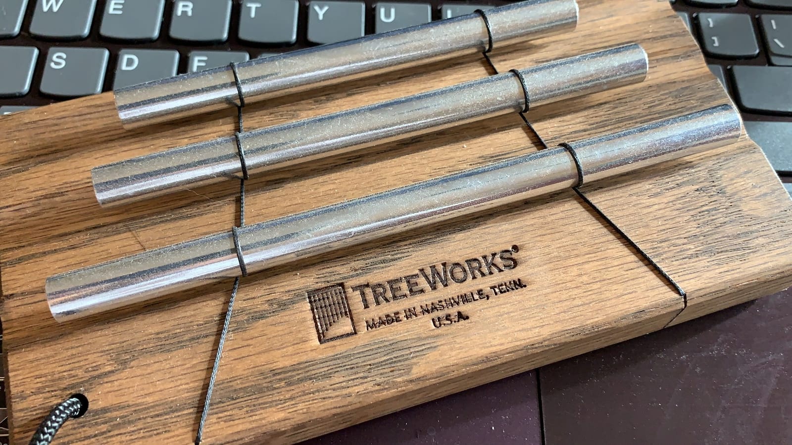 TreeWorks Chimes Energy Chime, Single Note -- MADE IN U.S.A. -- For Meditation, Classrooms, Sound Healing or Yoga, Includes Mallet customer photo 1