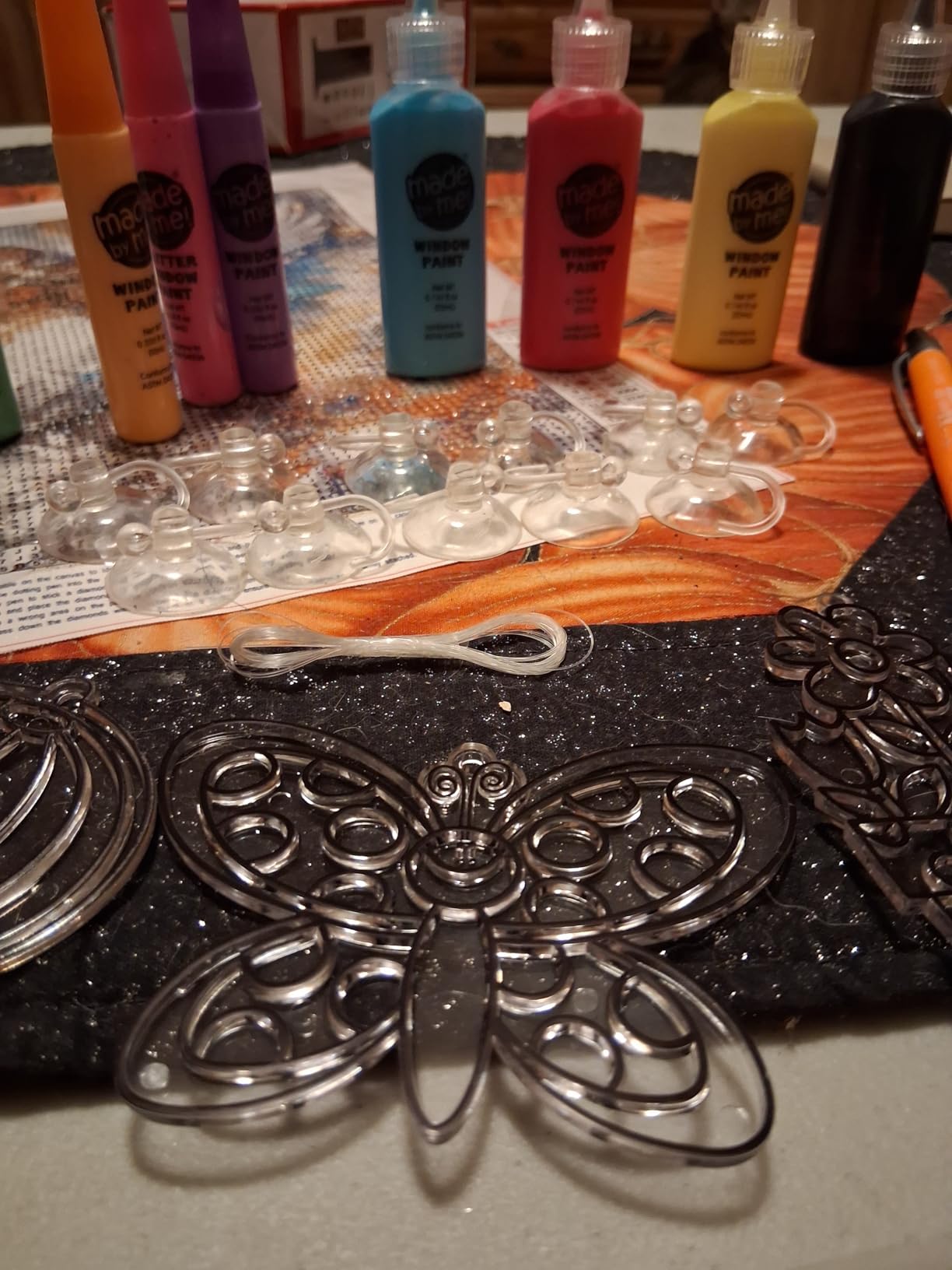 Made By Me Create Your Own Window Art, Paint Your Own Suncatchers, DIY Arts & Crafts Idea, Craft Kits for Kids, Crafts for Kids & Toddlers, Toddler Arts and Crafts customer photo 1