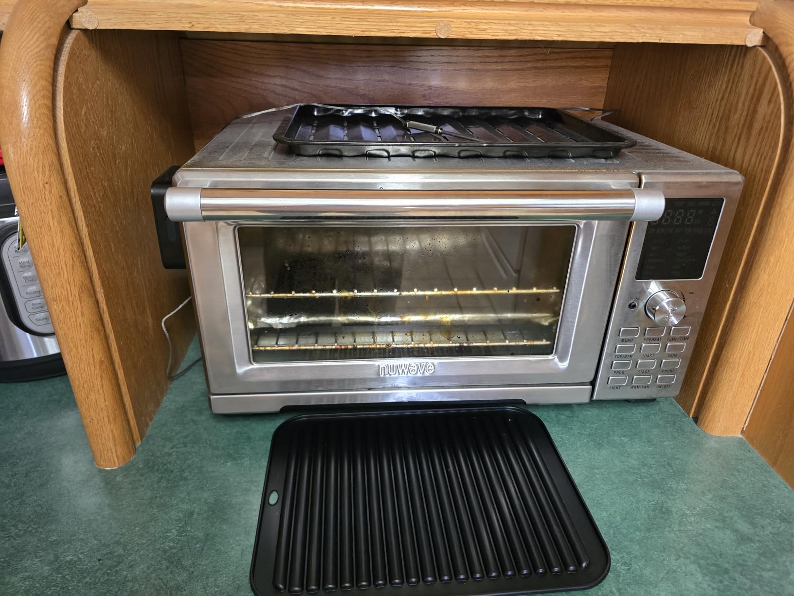 Nuwave Bravo 30 QT Smart Air Fryer Toaster Oven, 2026 New Convection System customer photo 1