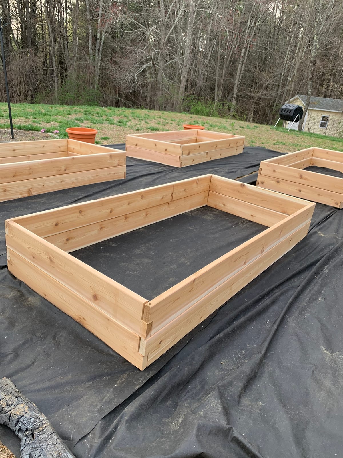 Premium Cedar Raised Garden Bed - 3' x 6' x 11