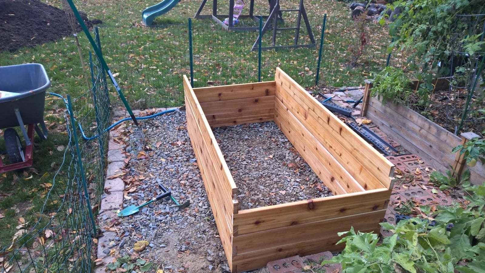 Premium Cedar Raised Garden Bed - 3' x 6' x 11