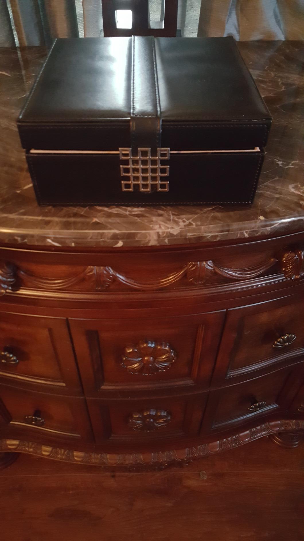 Glenor Co Earring Organizer - Classic 50 Section Jewelry Box/Case/Holder for Earrings, Rings, Necklaces, Jewelry, Cufflinks or Collections -2 Layer Small Compartments with Large Mirror - Black customer photo 2