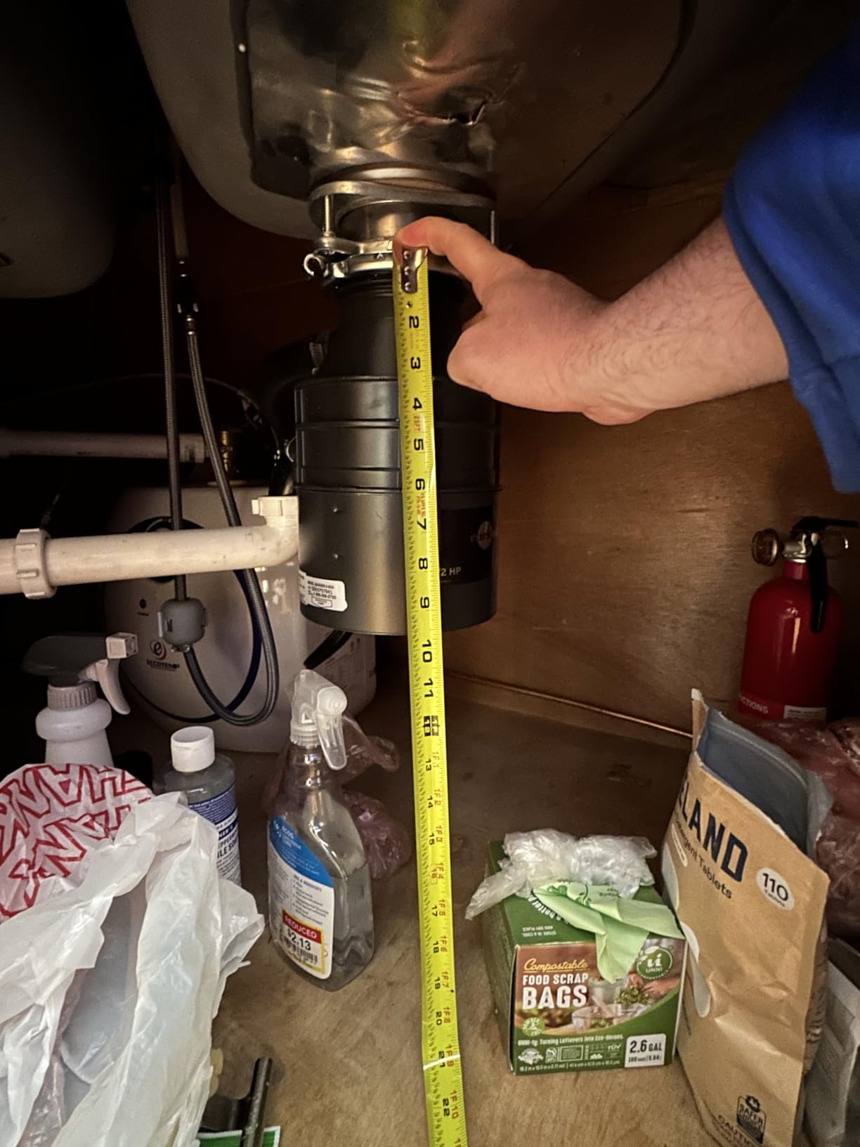 InSinkErator Badger 5 Garbage Disposal with Power Cord, Badger Series 1/2 HP Continuous Feed Food Waste Disposer customer photo 1