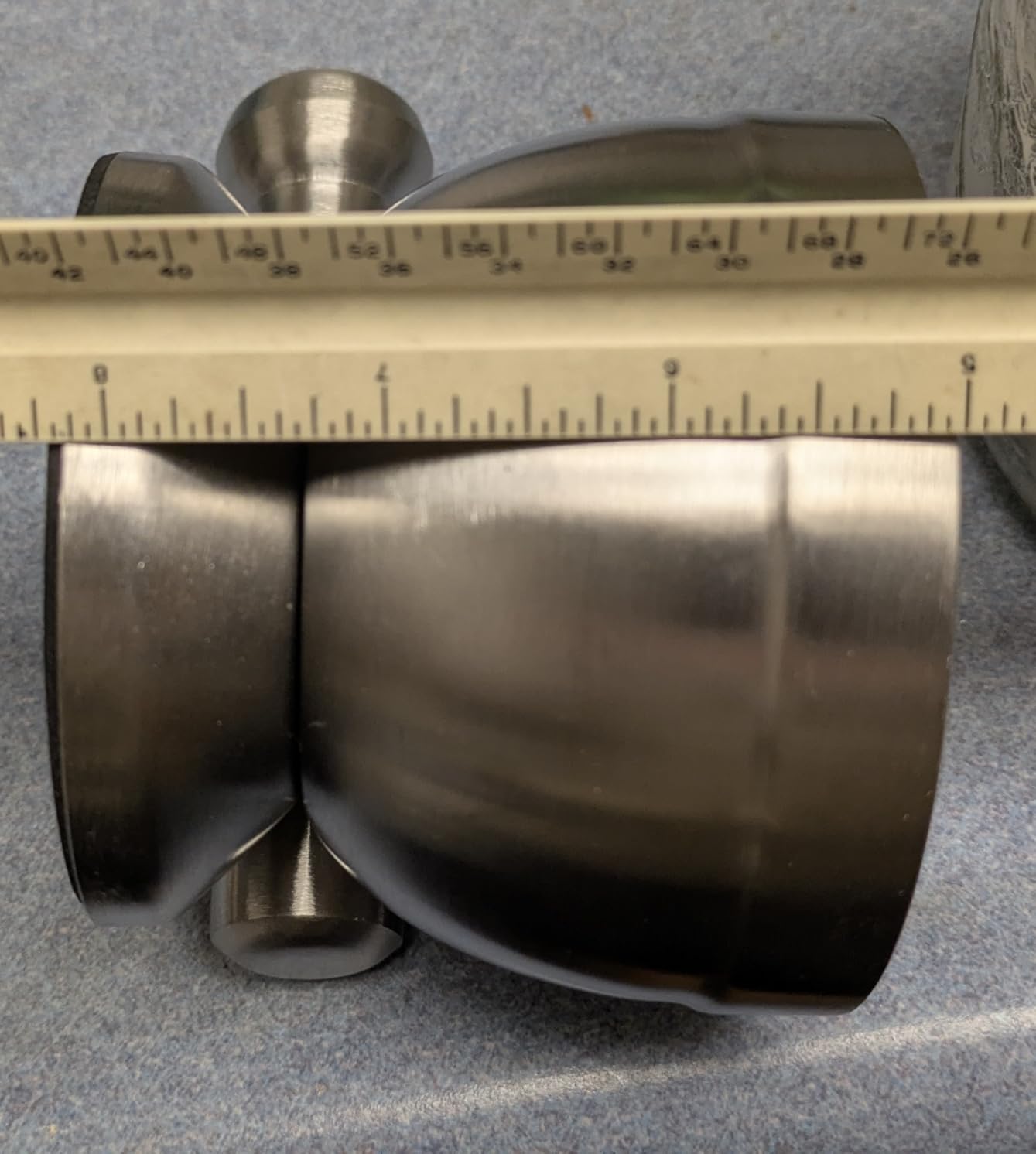 Bekith Mortar and Pestle Sets 18/8 Brushed Stainless Steel Spice Grinder Pill Crusher Molcajete Herb Bowl customer photo 2