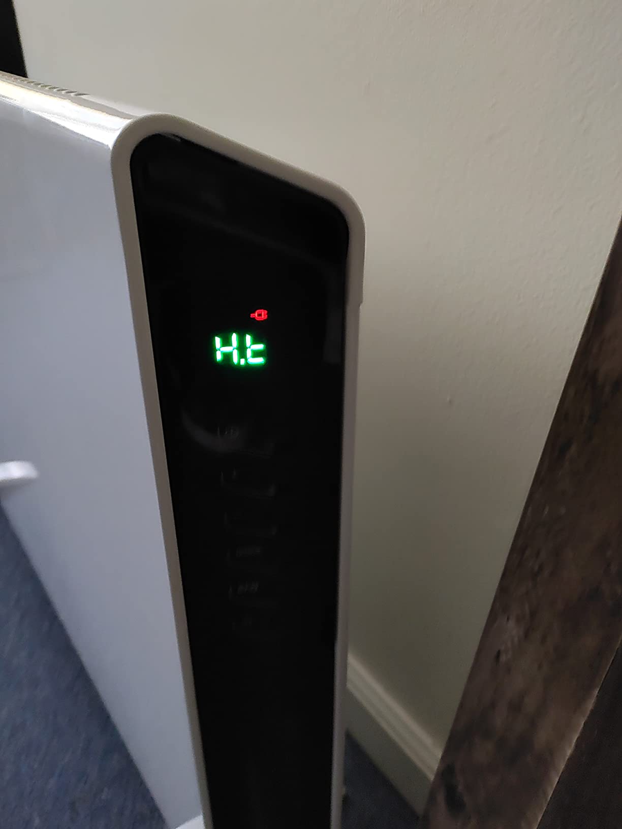 DeLonghi Convection Panel Heater, Full Room Quiet 1500W, portable electric heater is freestanding/easily wall mounted. Energy Saving, quick heat distribution, timer, white, HCX9115E customer photo 2