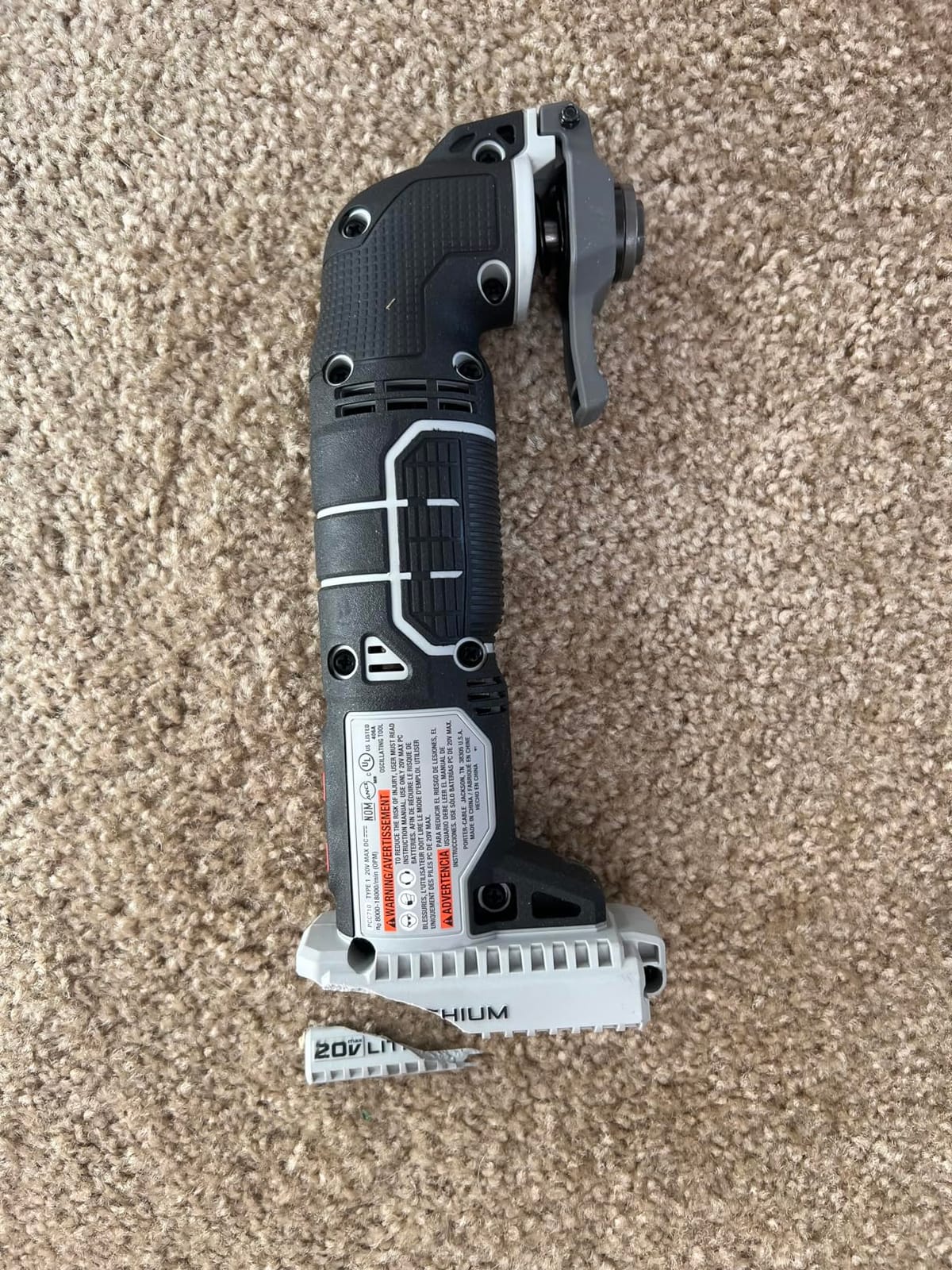PORTER-CABLE 20V MAX* 6 Tools Combo Kit Cordless Drill Set, Impact Driver, Circular Saw, Reciprocating Saw, Oscillating Tool, Cutting Blade, Flashlight and USB Charger (PCCK617L6) customer photo 2
