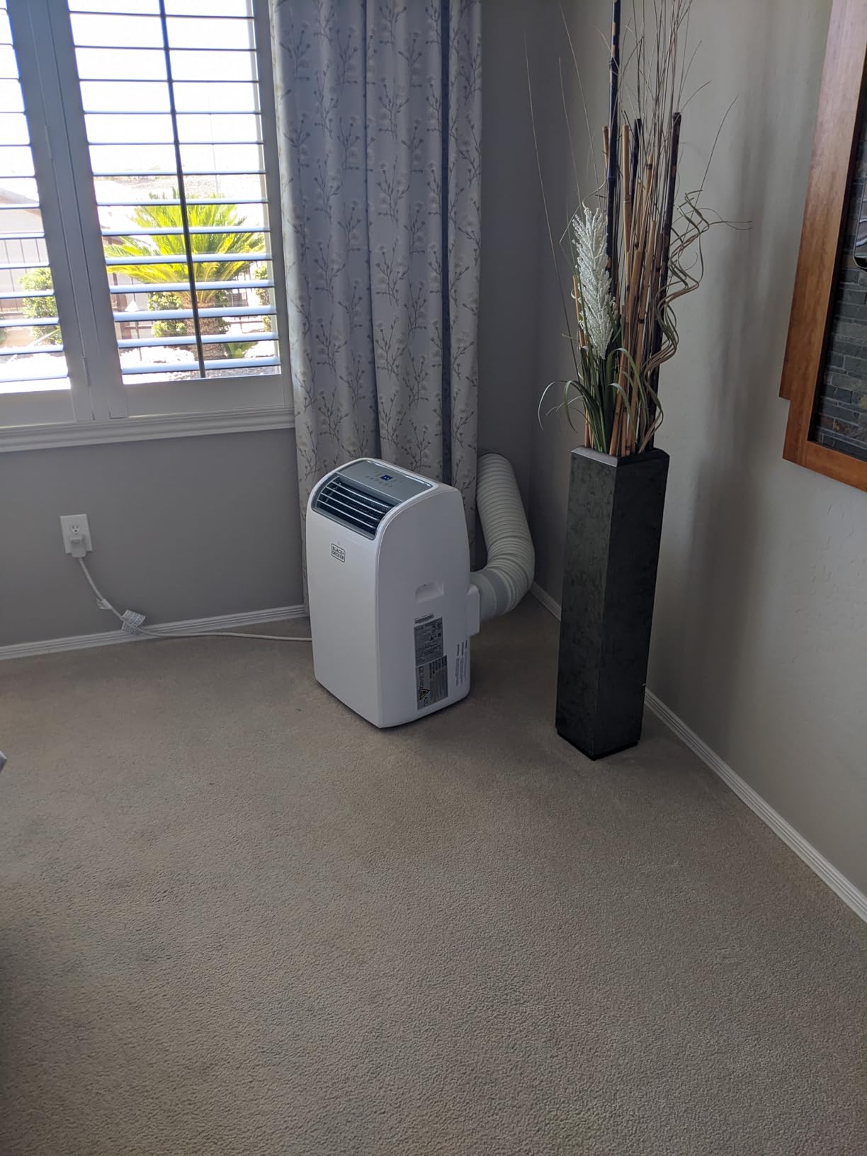 BLACK+DECKER Smart Portable Air Conditioner, 14,000 BTU, BPACT14WT, White customer photo 2