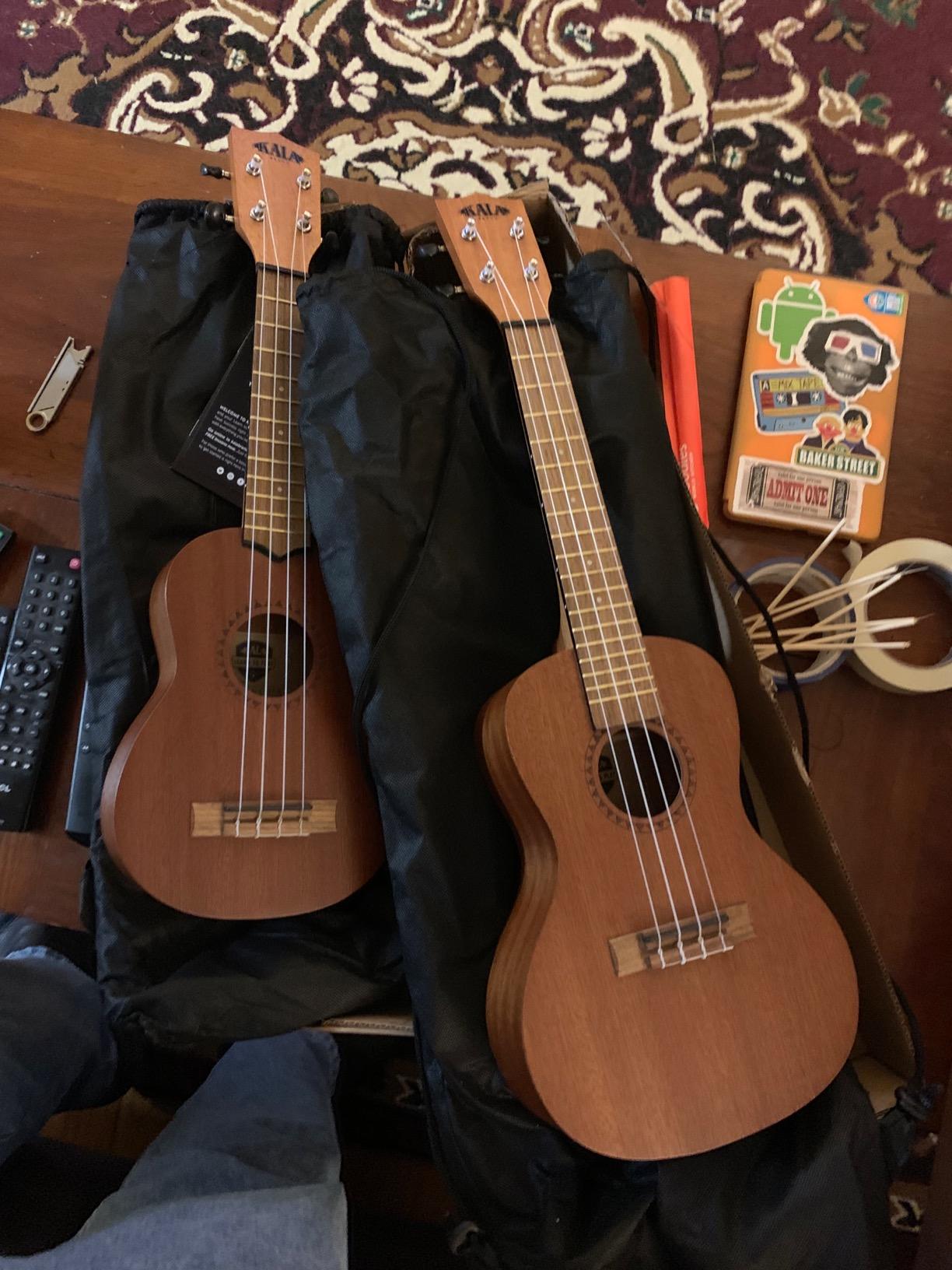 Kala LTP-S Learn to Play Mahogany Ukulele Starter Kit | Kit, Satin Mahogany, Includes online lessons, tuner app, and booklet (KALA-LTP-S) customer photo 2