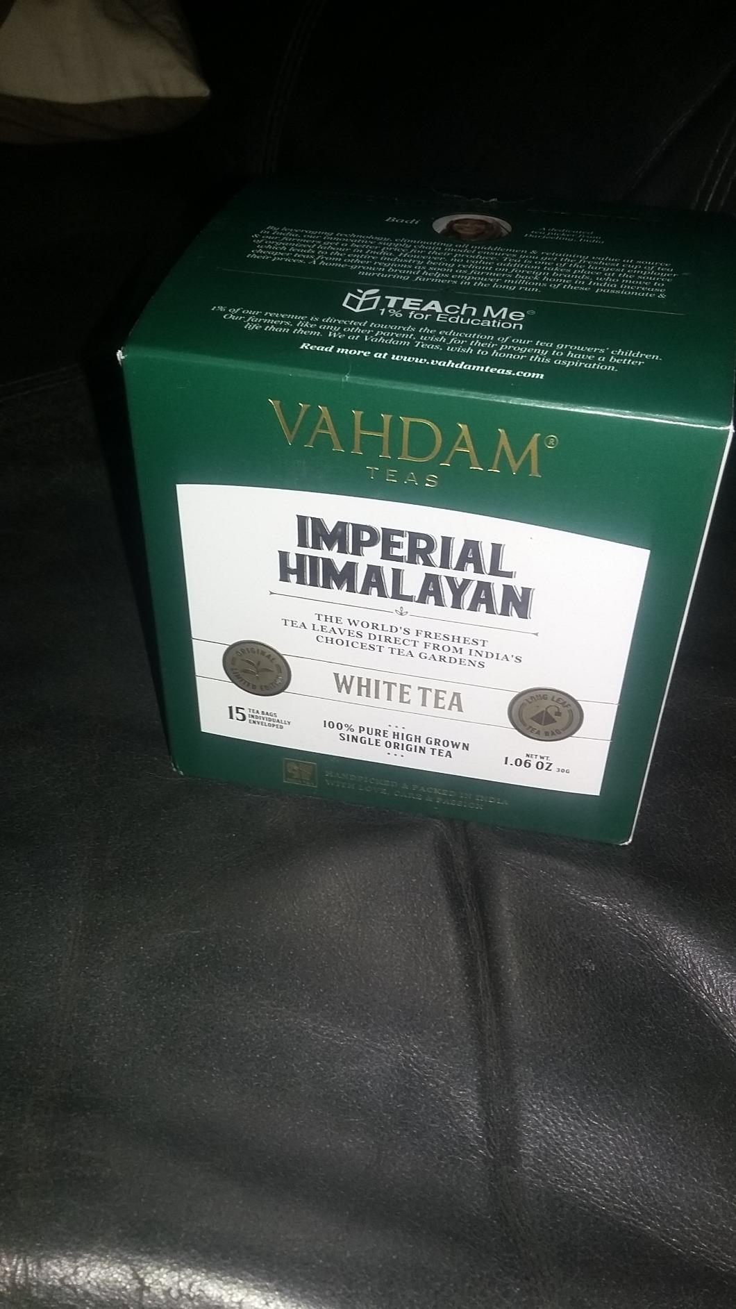 VAHDAM, Assorted Tea Sampler, 15 Varieties in Pyramid Tea Bags customer photo 2