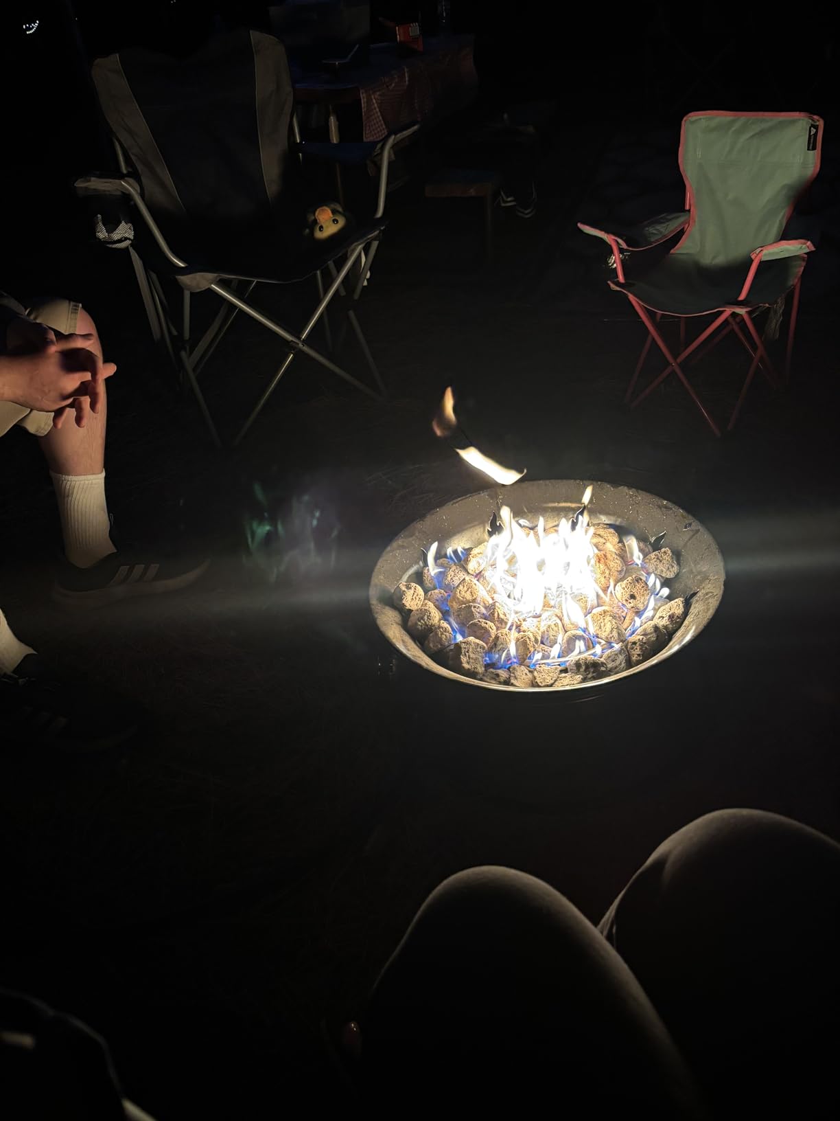 Outland Living Portable Propane Fire Pit, 21-inch, 58,000 BTU with Fire Pit Cover & Carry Kit, Smokeless Gas Firebowl customer photo 1