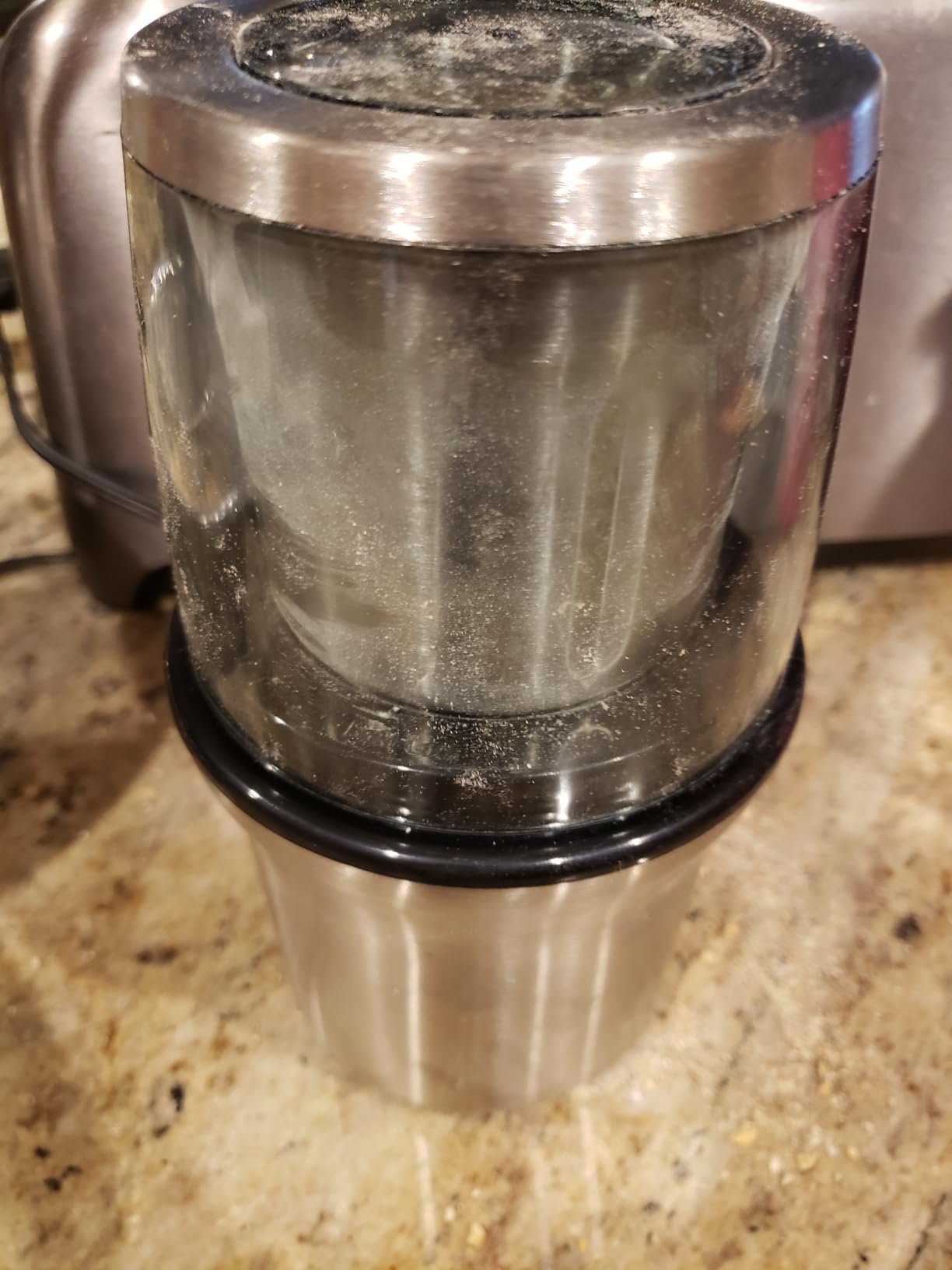 Secura Electric Coffee Grinder and Spice Grinder with 2 Stainless Steel Blades Removable Bowls customer photo 1