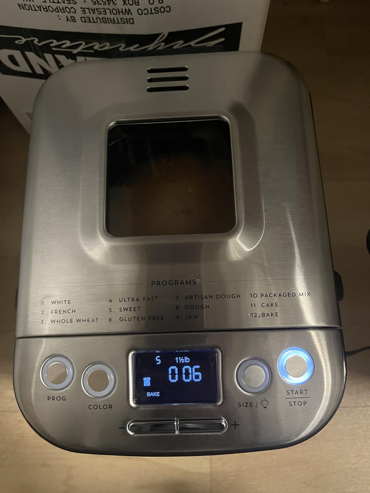 Cuisinart CBK-110P1 Bread Maker Machine, Stainless Steel, 12 Programs, Up to 2 lbs customer photo 1