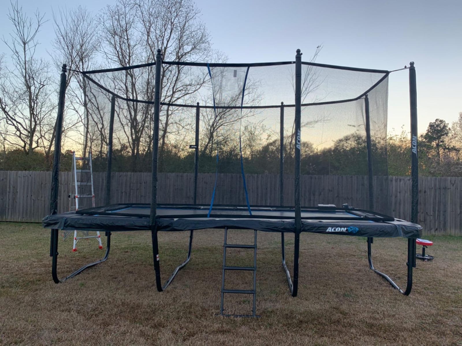 ACON 16 HD Rectangular Trampoline 17x9.8 ft, 140 HD Springs, SafeMat customer photo 2