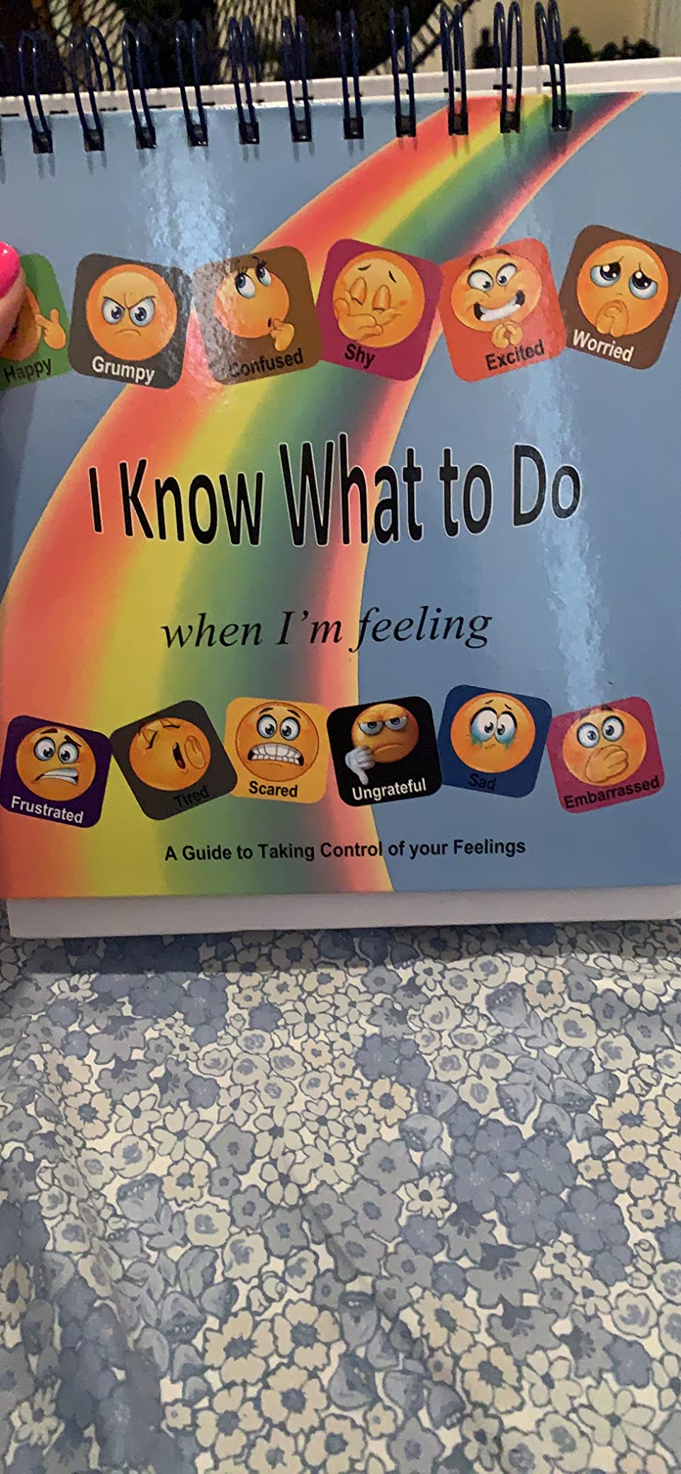 I Know What to Do Flipbook | Emotions Wheel & Feelings Chart | Emotional Regulation Tool for Home, Class, or Calm Down Corner | Helps Kids Learn Coping Skills | Autism Must-Have customer photo 2