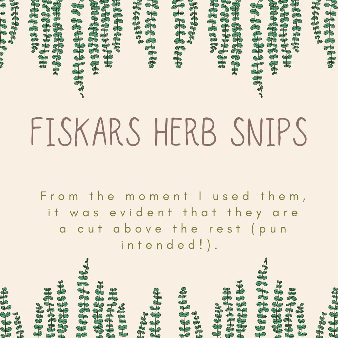 Fiskars Herb Garden Scissors, 5
