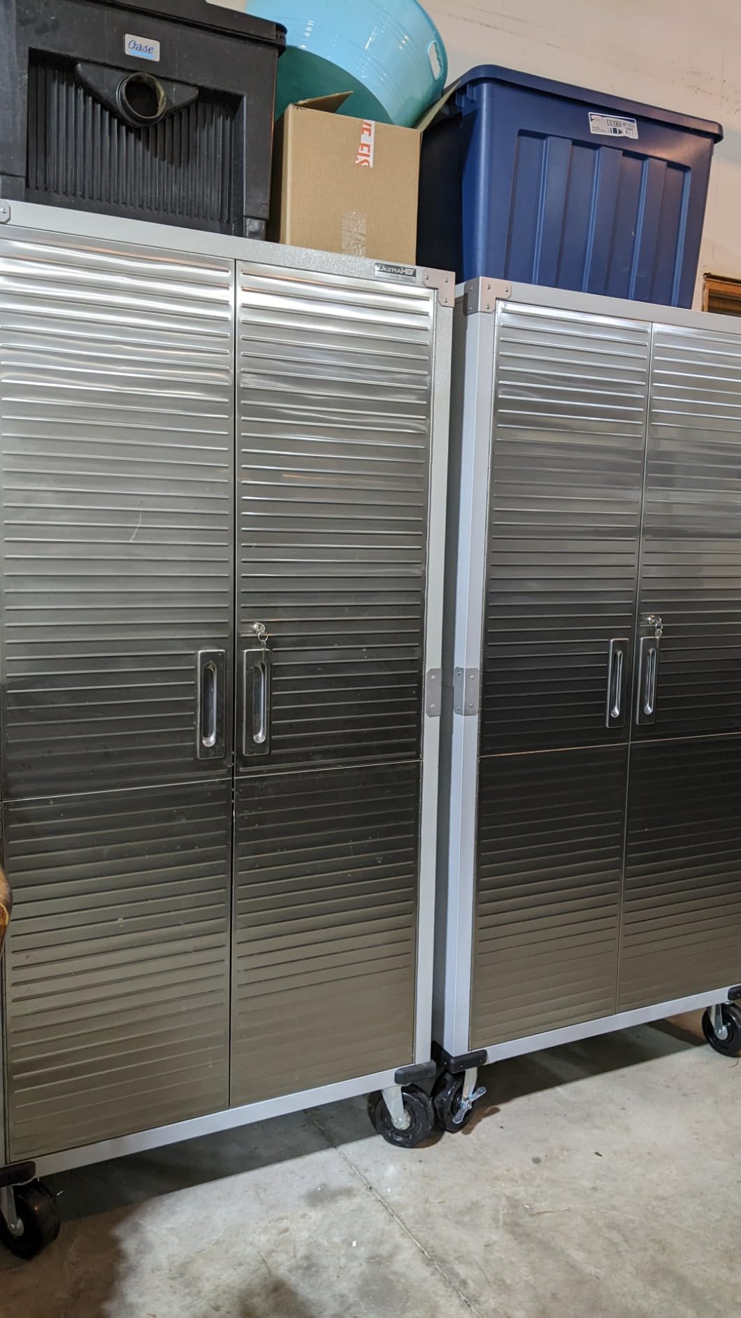 UltraHD Tall Storage Cabinet - Stainless Steel 2 Pack customer photo 1