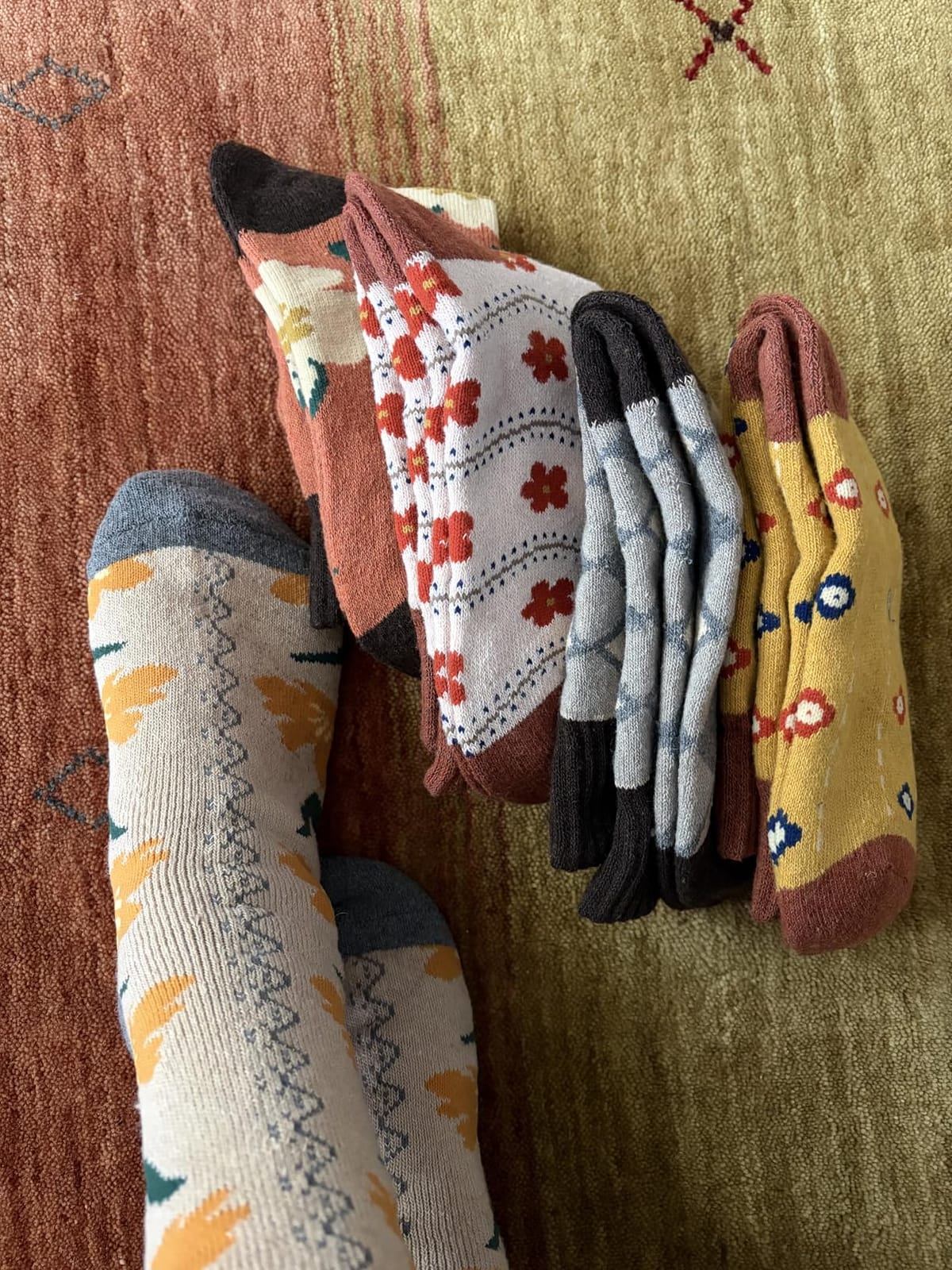 Jeasona Wool Socks for Women Warm Winter Thermal Thick Gifts for Wife Mom | Soft Cozy Warm Socks for Cold Weather customer photo 1