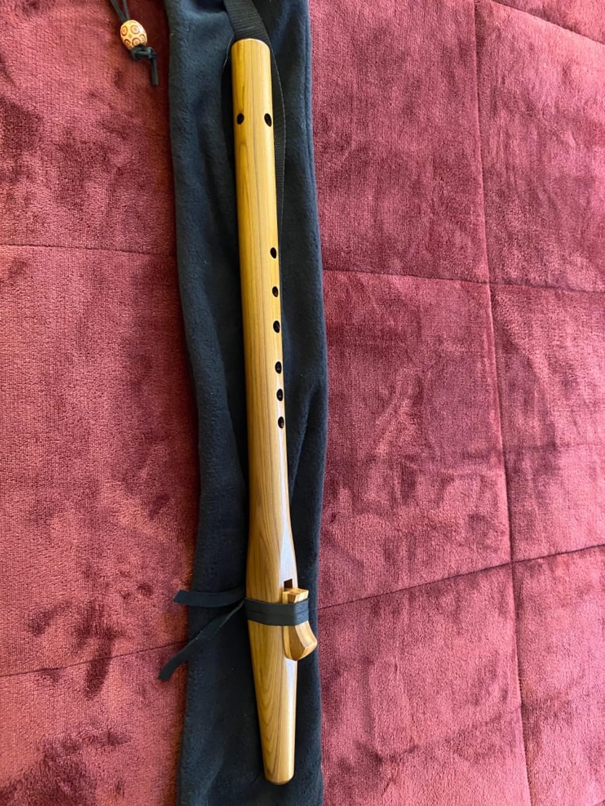 Heartwood Cedar Native American Style G Flute Package with Book and Flute Bag by Stellar Flutes customer photo 1