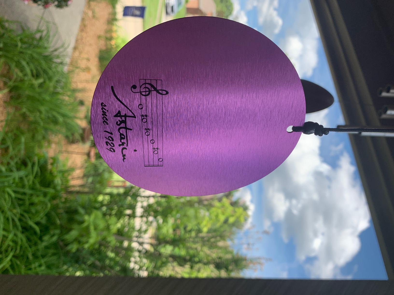 ASTARIN Wind Chimes Outdoor Large Deep Tone,36 Inch Large Chimes for Outside Tuned Relaxing Soothing Low Bass,Memorial Windchimes Sympathy for Mom Dad,Black customer photo 1