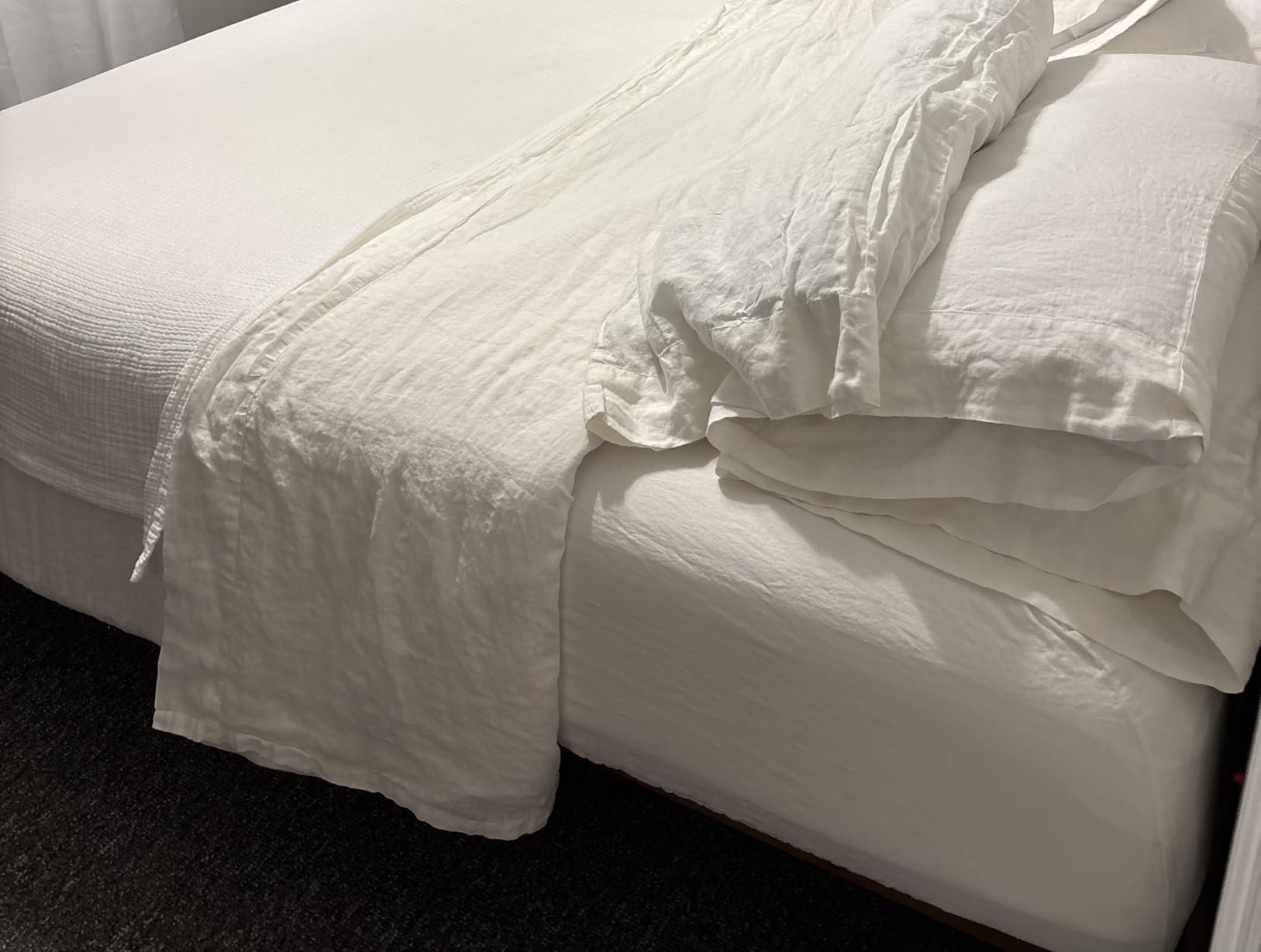 Set of 2 Standard/Queen AllerEase Pillow Protectors - Moisture Wicking, Advanced Allergy Protection - Premium Polyester, Zippered Protectors customer photo 1