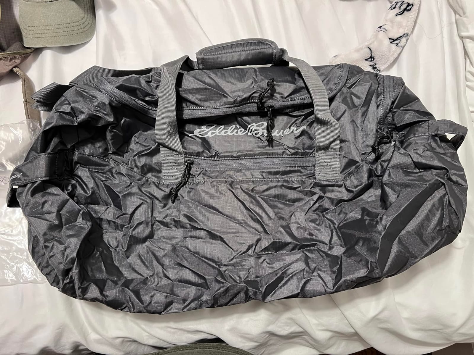Eddie Bauer Stowaway Packable Duffel Bag, 45L, Dark Smoke customer photo 1