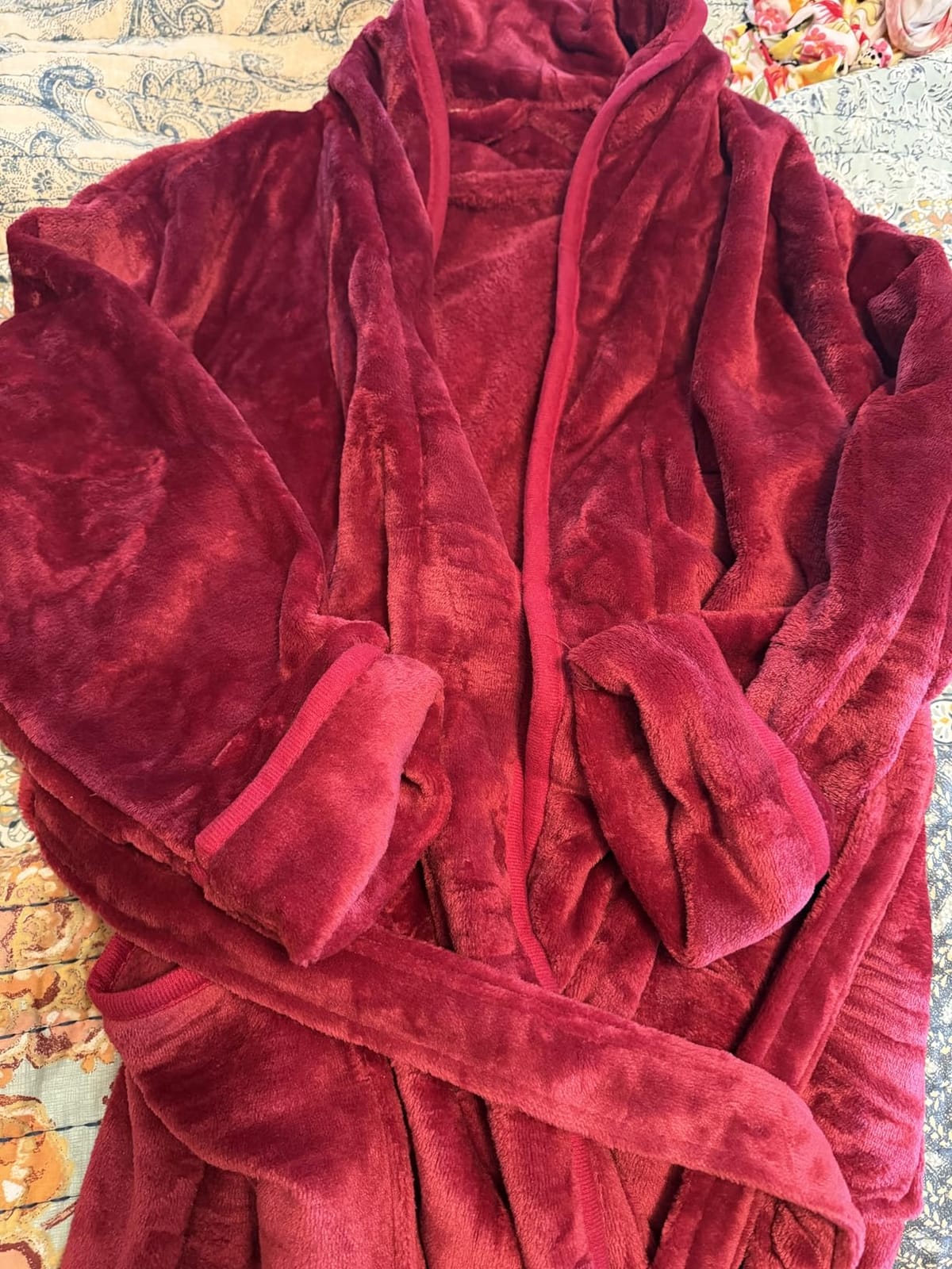 NY Threads Premium Plush Fleece Robes for Women Fluffy Soft Long Bathrobe customer photo 2