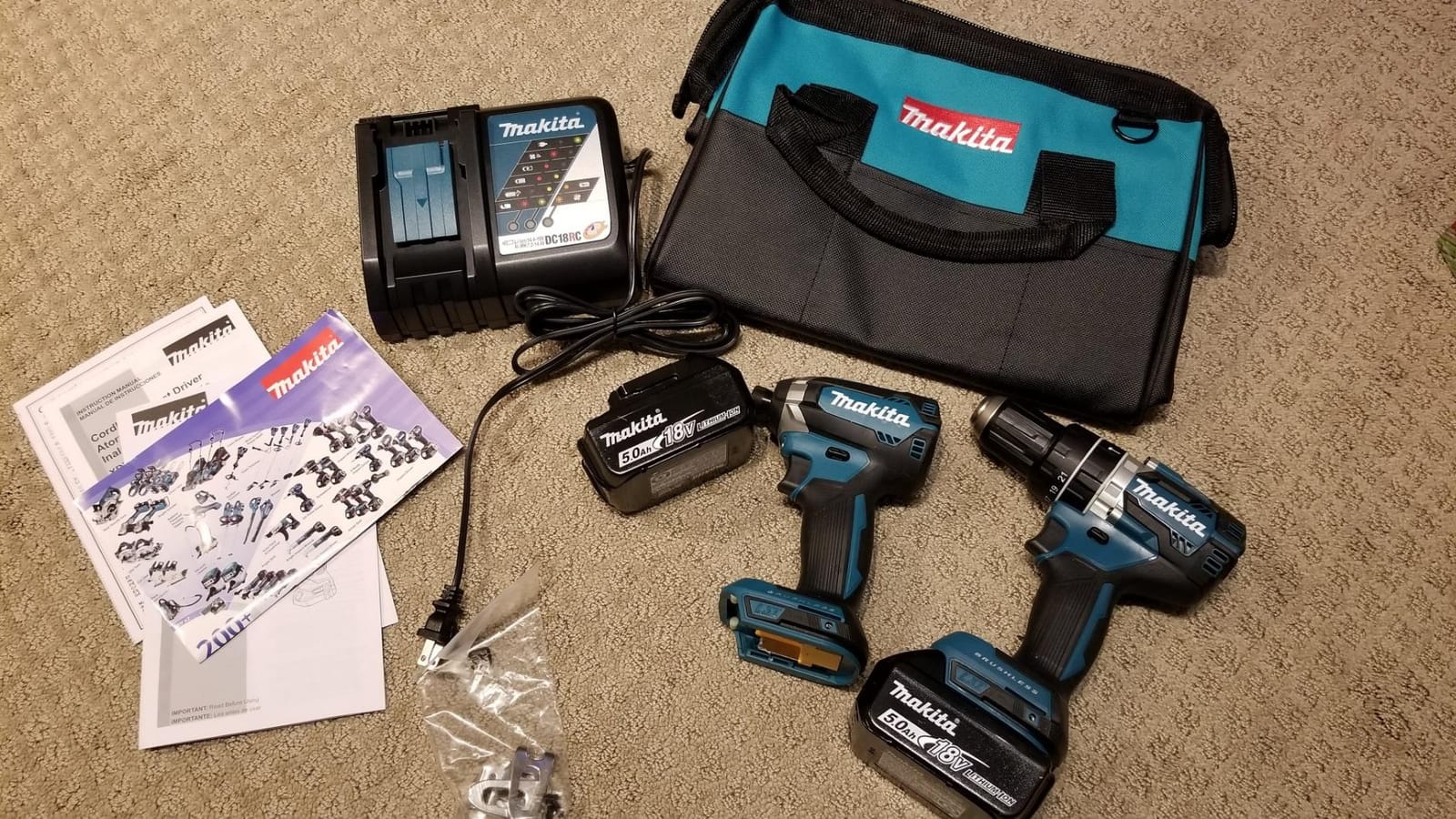 Makita XT269T 18V LXT Lithium-Ion Brushless Cordless 2-Pc. Combo Kit (5.0Ah) customer photo 2