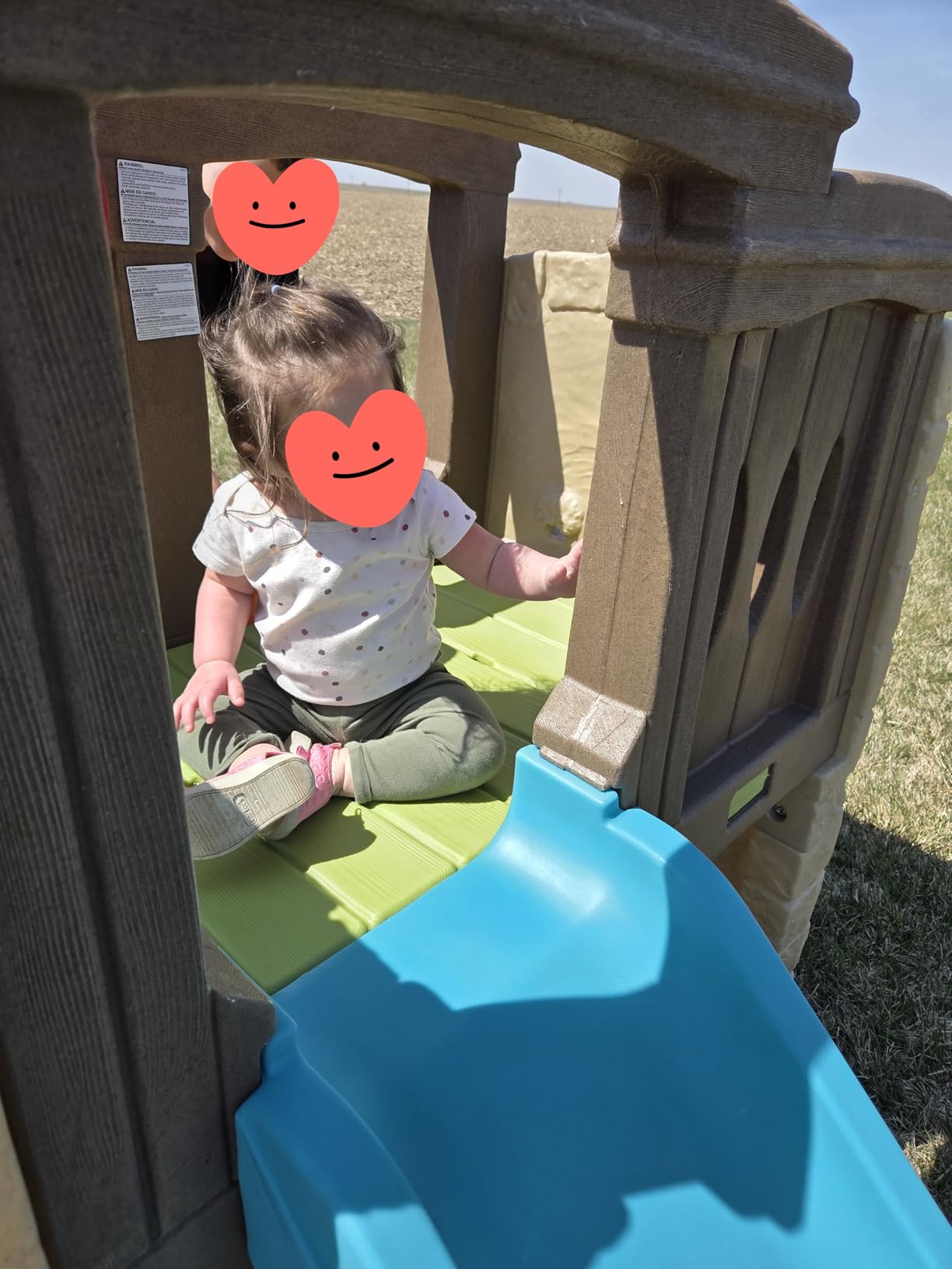 Step2 Woodland Climber II Kids Playset, Ages 2 –6 Years Old, Toddler Slide and Climbing Wall, Outdoor Playground for Backyard, Sturdy Plastic Frame, Easy Set Up customer photo 2