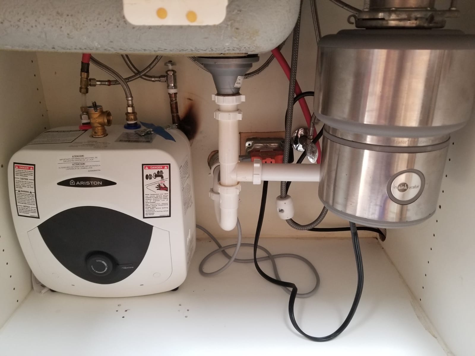 8 Gallon Capacity, 120-Volt – Ariston Andris Mini Tank Electric Water Heater – Heating Solution for Under Sink, RV, and Compact Spaces, Smart Boost for Versatile Heating, Simple Installation customer photo 1