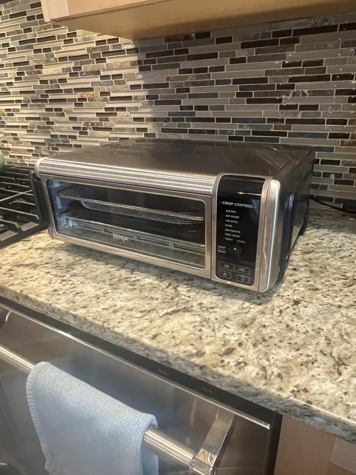 Ninja Digital Air Fry Countertop Oven, 8-in-1, XL, Silver, SP101 customer photo 1